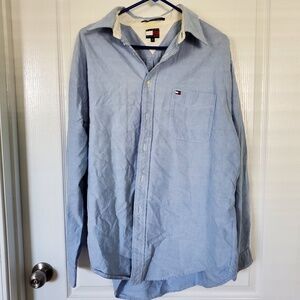 TOMMY HILFIGER MEN BUTTON UP SIZE XL